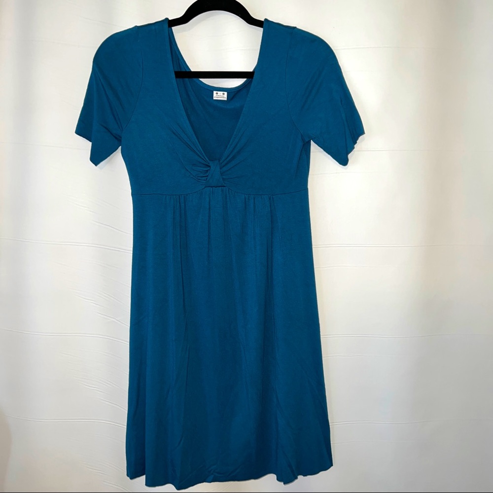 Three Dots Blue Mid-length Dress